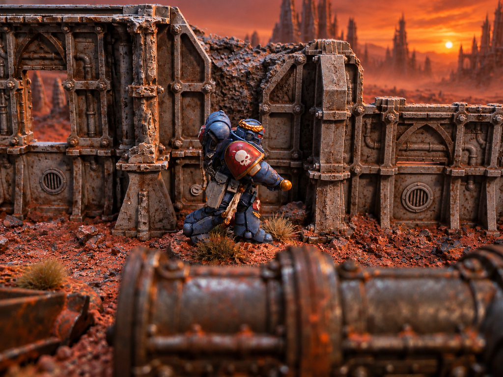Lieutenant Primaris Calsius - Le Voltigeur.com