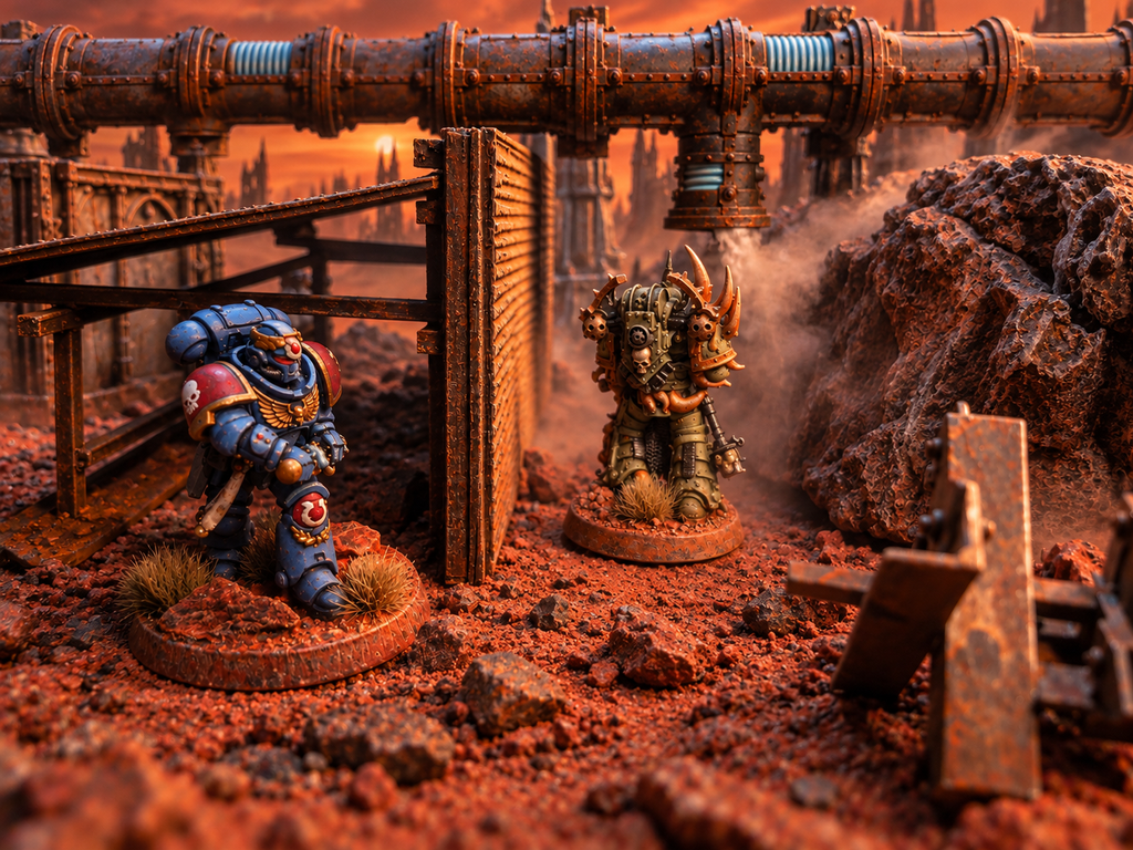 Lieutenant Primaris Calsius - Le Voltigeur.com