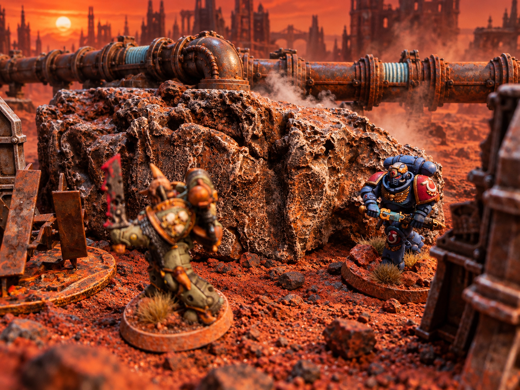 Lieutenant Primaris Calsius - Le Voltigeur.com