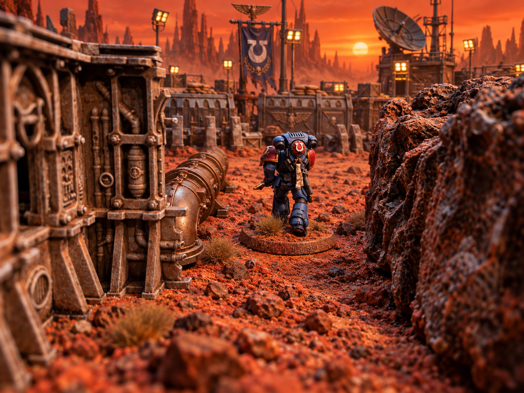 Lieutenant Primaris Calsius - Le Voltigeur.com