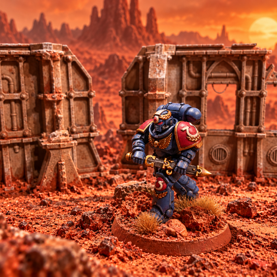Lieutenant Primaris Calsius - Le Voltigeur.com