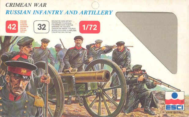 Esci Set 221 Russian Infantry and Artillery